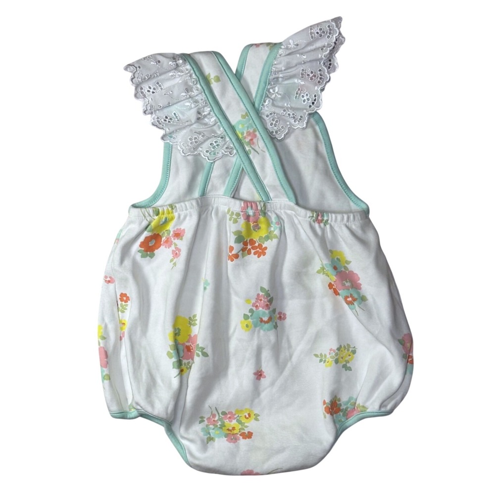TBBC The Beaufort Bonnet Company Saylor Sunsuit Biltmore Bouquet Size 18-24M - Picture 3 of 5